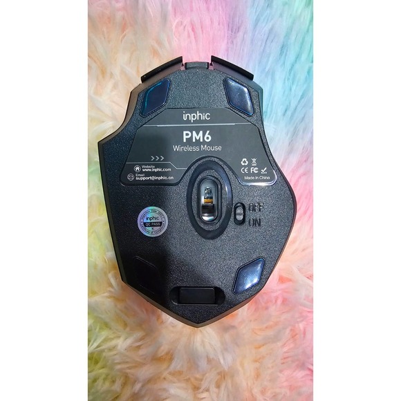 Wireless Mouse, Rechargeable 2.4G PC Laptop Cordless Mice Silent Click, Mac - Picture 4 of 4